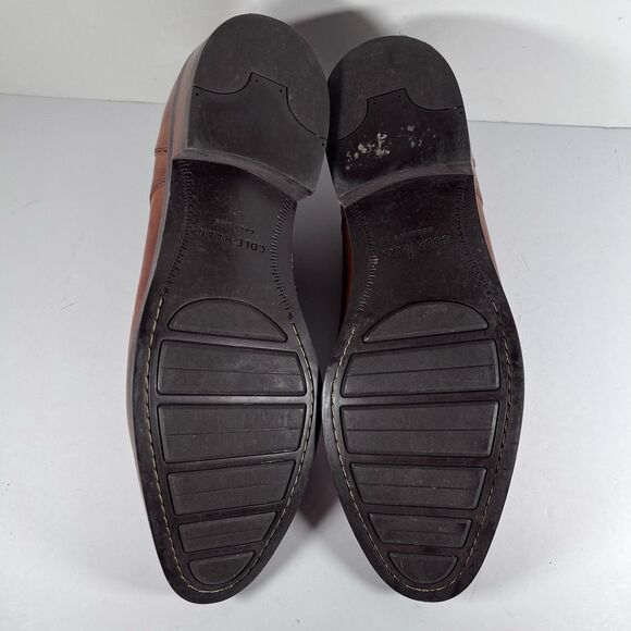Cole Haan Lenox Hill Split Toe Brown Oxford Dress Shoes Men's Size 10 M - Picture 7 of 8